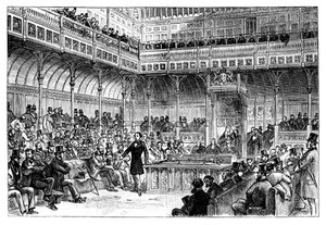 Benjamin Disraeli reform tasarısını Avam Kamarası
