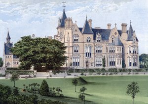 Bestwood Lodge, Nottinghamshire, 19. yüzyılın sonlarında by Unbekannt