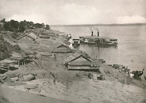 Bhamo - Ghat'ta Irrawaddy Flotilla Mail Steamer, 1900. by Unbekannt