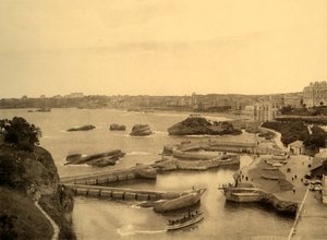 Biarritz - Balıkçılar Limanı, c1930. by Unbekannt