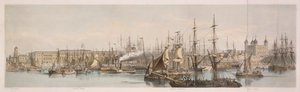 Billingsgate, Custom House ve Londra Kulesi by Unbekannt