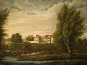 Birdingbury Salonu, Warwickshire, 1800. by Unbekannt