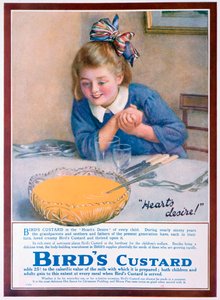 Kuşlar Muhallebi reklamı, 1922 by Unbekannt