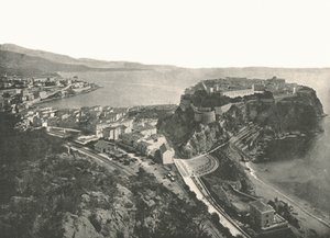 Kuş bakışı, Monte Carlo, Monako, 1895. by Unbekannt