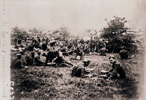 Amerikan birliklerinin Bivouac, c1914-c1918 by Unbekannt
