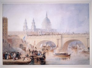 Blackfriars Köprüsü, Londra by Unbekannt
