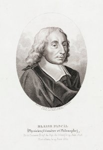 Blaise Pascal, Fransız matematikçi, fizikçi ve ilahiyatçı, c 1660 by Unbekannt