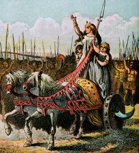 Boadicea ve Ordusu, c1850 by Unbekannt