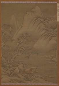 Karlı Nehirde tekne gezintisi, Ming hanedanı, 16. yüzyıl. by Unbekannt