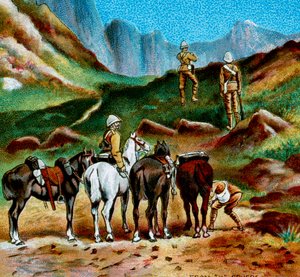 Bobs Eyes, İngiliz İzciler, 1900. by Unbekannt