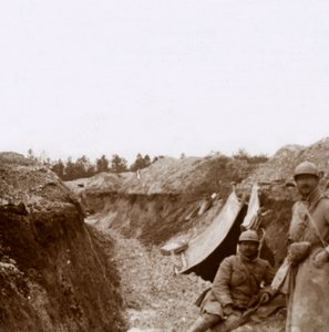 Bois de la Grille, kuzey Fransa, c1914-c1918 by Unbekannt