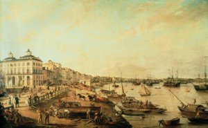 Bordeaux, liman, boyama 1805 by Unbekannt