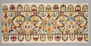Eteğin Bordür Şeritleri, 1600