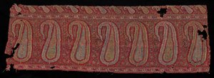 Bir Şal Bordür, 1800