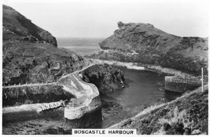 Boscastle Limanı, Cornwall, 1937 by Unbekannt