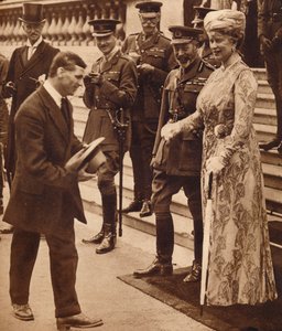 Medeniyetlerde cesaret: Kral ve Kraliçe ile güler, 1920