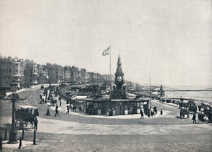 Brighton - Akvaryum Girişi, Zincir İskelesini Gösteriyor, 1895 by Unbekannt