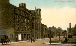 Broad Street, Kirkwall, Orkney, İskoçya, 20. yüzyıl by Unbekannt