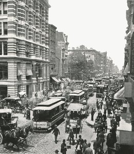 Broadway, New York, ABD, 1895. by Unbekannt