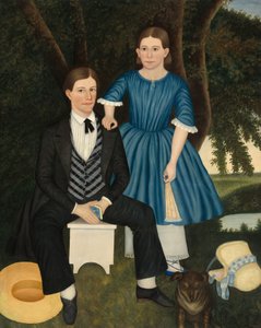 Abi ve abla, c. 1845. by Unbekannt