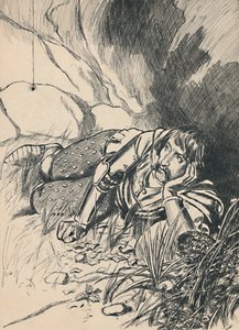 Bruce Örümceği İzlemek, c1907 by Unbekannt