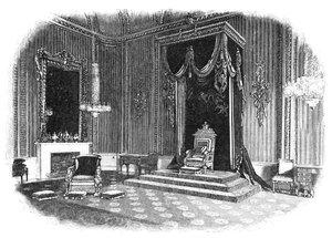 Buckingham Sarayı: Taht Odası, 1886 by Unbekannt