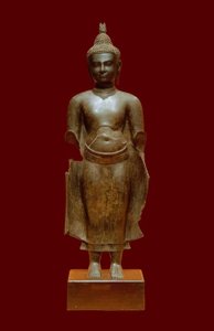 Buddha Khmer sanatı, Kamboçya, 14. yıl. by Unbekannt