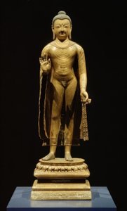 Buddha Sakyamuni / heykel, 7. yüzyıl by Unbekannt