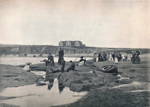 Bundoran - The East Strand, Great Northern Hotel ile, 1895 by Unbekannt