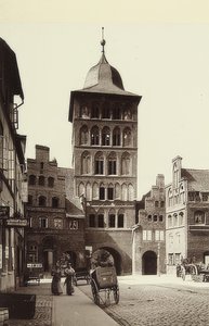Lübeck Kalesi Kapısı. 1900 civarında by Unbekannt