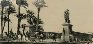 Kahire - Kasr-El-Nil Köprüsü, c1930-c1939. by Unbekannt