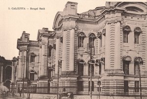 Kalküta - Bengal Bankası, c1900 by Unbekannt