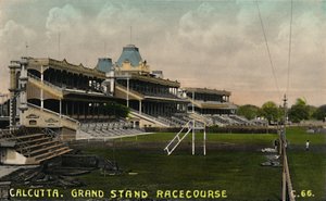 Kalküta. Grand Stand Hipodromu, c1930