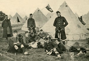 Kanadalı askerler, Birinci Dünya Savaşı, 1914, c1920. by Unbekannt