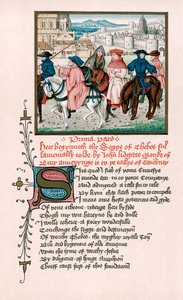 Canterbury hacıları, c1420 19. yüzyıl by Unbekannt