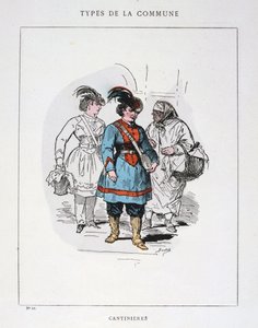 Cantinieres, Paris Komünü, 1871. by Unbekannt
