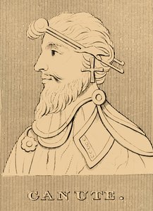 Canute, c995-1035, 1830. by Unbekannt