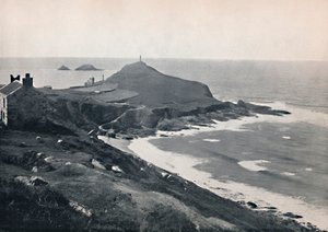 Cape Cornwall - Yalnız Bir Nokta, 1895 by Unbekannt