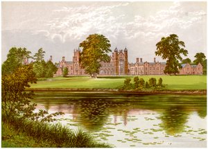 Capesthorne, Cheshire, Davenport ailesinin evi, c1880 by Unbekannt