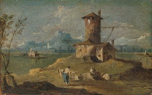 Adalı, Kuleli ve Evli Capriccio, 18. yüzyıl. by Unbekannt