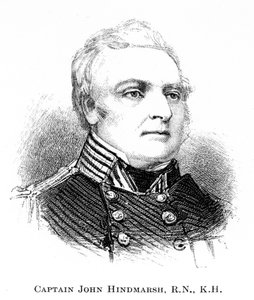 Kaptan John Hindmarsh, RN, KH, 1886 by Unbekannt