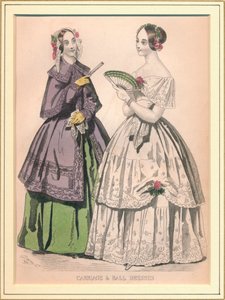 Araba ve Balo Elbiseleri, 19. yüzyıl. by Unbekannt