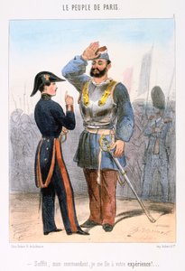 Paris Komünü ile ilgili karikatür, 1870