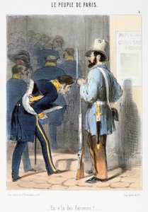 Paris Komünü ile ilgili karikatür, 1870