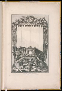 Geminin Üstünde Salyangoz Şeklinde Kartuş by Unbekannt