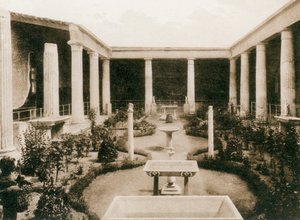Vettii Evi, Pompeii, İtalya, c1900