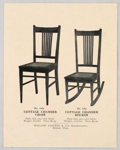 Katalog Çizimi, Sandalye Tasarımları, 1904–05 by Unbekannt