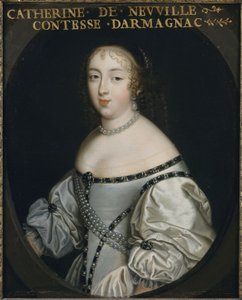 Catherine de Neufville de Villeroy, Armagnac Kontesi 1639-1707, yaklaşık 1665. by Unbekannt