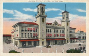 Merkez Tren İstasyonu, Havana, Küba, c1910 by Unbekannt