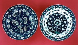 Seramik Tabaklar, 16. Yüzyıl by Unbekannt